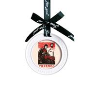 Pendentif en forme de machine de propagande éducative en Chine rouge