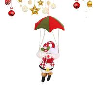 Pendentif en forme de parachute du Père Noël, décorations de Noël en montgolfière, décoration d'arbre de Noël pour le Nouvel An chinois, la Saint-Valentin