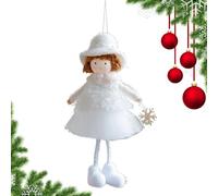 Pendentif en forme de poupée d'ange de Noël, décoration de Noël, pendentif mignon en peluche pour jeunes adultes, décoration de vacances, chambre d'enfant, jardin, cadeaux de mariage, plafond, mur
