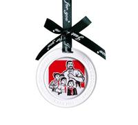 Pendentif en forme de publicité éducative en Chine rouge