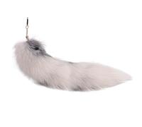Pendentif en forme de queue de renard en fausse fourrure de renard, 12