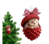 Pendentif en forme de sapin de Noël plat à suspendre