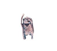 Pendentif en laiton en forme de tête de hérisson EDC - Fournitures de fabrication de bijoux - Outils de bricolage en plein air - Paracord - Accessoires tissés à la main, Medium, Laiton, Pas de gemme