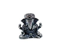 Pendentif en laiton thaïlandais Dieu de la richesse éléphant EDC - Fournitures de fabrication de bijoux - Outils de bricolage en plein air - Perles paracorde - Accessoires tissés à la main - Taille M