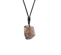 Pendentif en pierre brute en cristal naturel - Cristaux de guérison uniques for la fabrication de bijoux et les pratiques spirituelles.(Teacrystal)