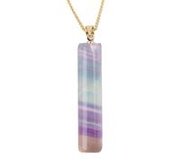 Pendentif en pierre précieuse avec chaîne élégante pour mariage, quotidien, fête formelle, événement , sortie décontractée, rendez-vous ami/famille