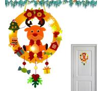 Pendentif en tissu pour sapin de Noël, décoration de Noël, accessoires pour la fabrication de pendentifs d'arbre de Noël, décorations de sapin de Noël, pendentifs de décoration de Noël, décorations
