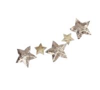 Pendentif Étoile Style Nordique pour Chambre D'garçon et Filles, Déc Or | Coton Tissé à Main, Usage Maison et Berceau, Forme Étoile, Lot de Cinq Pièces