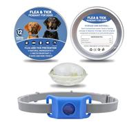 Pendentif Everly - Protection Naturelle 12 Mois pour Chiens(Azzurro)