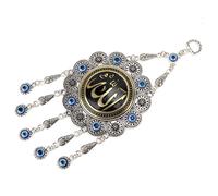 Pendentif Evil Eye, Evil Eye bleu islamique, pendentif bleu Evil Eye, pendentif amulette, pendentif musulman, pendentif suspendu