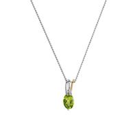 Pendentif Fascination by Ellen K.- avec chaîne 375/- or jaune/or blanc avec...