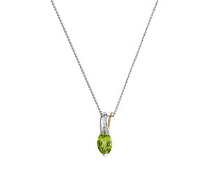 Pendentif Fascination by Ellen K.- avec chaîne 375/- or jaune/or blanc avec...