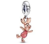 Pendentif Femme - 782208C01 - Argent Fin 925/1000 - Bicolore - Thème Animaux - Multicolore