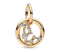 Pendentif Femme - PANDORA - 762717C01 - Étoiles & zodiaque - Doré - Oxyde de zirconium