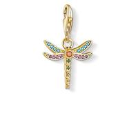 Thomas Sabo pendentif Charm libellule femme Argent sterling 925 plaqué or jaune 18 carats 1758-974-7