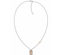 Collier avec pendentif - Tommy Hilfiger - 2780577 - Acier inoxydable - Argent/or rose - 50.8 cm
