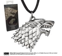 Pendentif - GAME OF THRONES - STARK - Réplique - Métal - Argenté