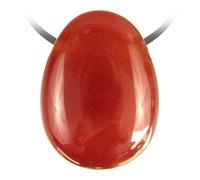 Pendentif goutte cornaline