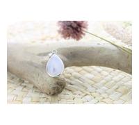 Pendentif goutte pierre de lune & argent