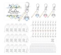 Pendentif Guardian Angel Cadeau Invites, 30 Pièces Porte Clef Cadeau Bapteme Invité Avec Sac En Organza Et Carte Étiquette, Cadeau Invites Mariage, Idee Cadeau Invité Anniversaire, Cadeau Merci