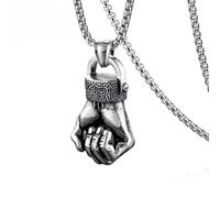 Pendentif Hand Bone Paw Evil Eye Vintage Punk Style Gothique Hip Hop Hommes