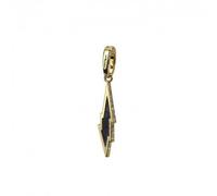 Pendentif Harry Potter - Éclair Charm Lumos