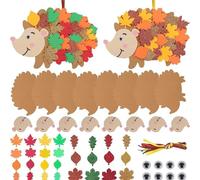 Pendentif hérisson en feutre d'automne 2025, décoration en feutre, pendentif hérisson fait à la main, certifié TÜV, pour chambre d'enfant et décoration de fête, marron/orange avec texture naturelle de