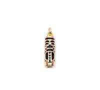 PENDENTIF Homme/femme TIKI tendresse& imit. ONYX plaqué or 750/000