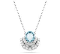 Swarovski Pendentif Idyllia – coquillage bleu, métal rhodié