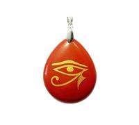 Pendentif Jaspe rouge - Oeil d'Horus