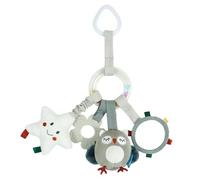 Pendentif jouet pour bébé - Poussette mobile 12,59 x 5,9 pouces, jouet de dentition | Clip de siège de voiture en peluche pour tout-petits, lit d'activité doux, préhension sensorielle, audition,