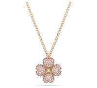 Pendentif Latisha, Fleur, Rose, Doré à l’or rose 18 carats (750/1000) OS