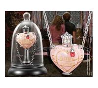 Pendentif - Love Potion - Philtre d'amour - Métal - Lucite - 50 cm chaîne
