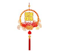 Pendentif lumineux à LED pour décoration de fête du Nouvel An, couronne lumineuse décorative pour intérieur et extérieur, fournitures de fête, décorations d'intérieur et d'extérieur