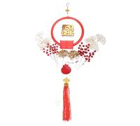 Pendentif lumineux à LED pour décoration de fête du Nouvel An, couronne lumineuse décorative pour intérieur et extérieur, fournitures de fête, décorations d'intérieur et d'extérieur