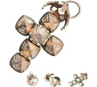 Pendentif Maçonnique Miniature Sphère Transformable, Collier Maçonnique Croixs Boule Transformable, Ornement Maçonniques Suspendus Sphère Transformables, Pendentif Maçonniques Boule Croixs Pliable