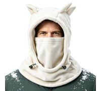 Pendentif masque de ski, coupe-vent en polaire, écharpe complète | Avec cordon de serrage complet, masque facial pour temps froid en plein air, cyclisme, équitation, moto, snowboard, ski