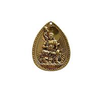 Pendentif médaille Bouddha en laiton, zodiaque chinois, huit dieux gardiens, 48 x 35 x 3 mm