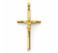 Pendentif - Médaille Croix Or Jaune - Chaine Offerte