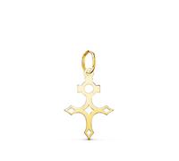 Pendentif Médaille Or 18 Carats 750 Jaune - Croix du Sud - Chaine Offerte - Petite
