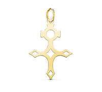 Pendentif Médaille Or 18 Carats 750 Jaune - Croix du Sud - Chaines Offertes - Grande