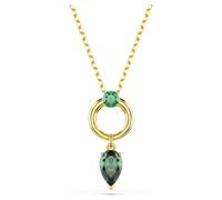 Swarovski Pendentif Mesmera – tailles mixtes, vert, bain ton or
