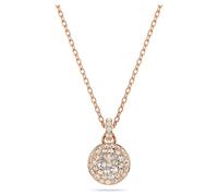 Pendentif Meteora, Blanc, Placage de ton or rosé OS