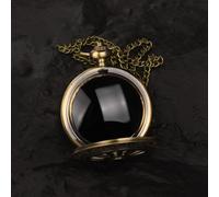 Pendentif miroir en obsidienne, outils de sorcière, fournitures de divination, cristal d'obsidienne, fournitures de sorcellerie