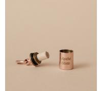 Pendentif Mon Petit Secret personnalisable (plaqué or rose)