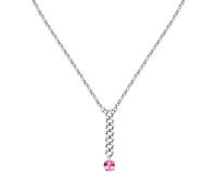 Pendentif MORELLATO Femme Poetica Acier / Cristal Rose