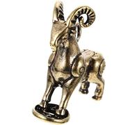 Pendentif Mouton en Laiton Doré, Décoration Créative Vintage, Bureau | Objet Suspendu de Mouton, Style Délicat, pour Clé, Voiture, Paquet, Cartable
