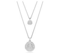 Pendentif multiple Sublima, Blanc, Métal rhodié OS