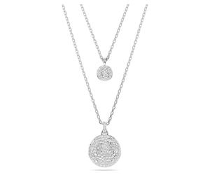 Pendentif multiple Sublima, Blanc, Métal rhodié OS