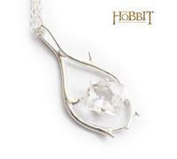 Pendentif - NOBLE COLLECTION - Tauriel - Argent 925 - Cristal - Chaîne 45cm